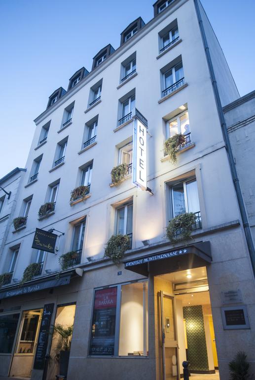 Denfert-Montparnasse Hotell Paris Exteriör bild